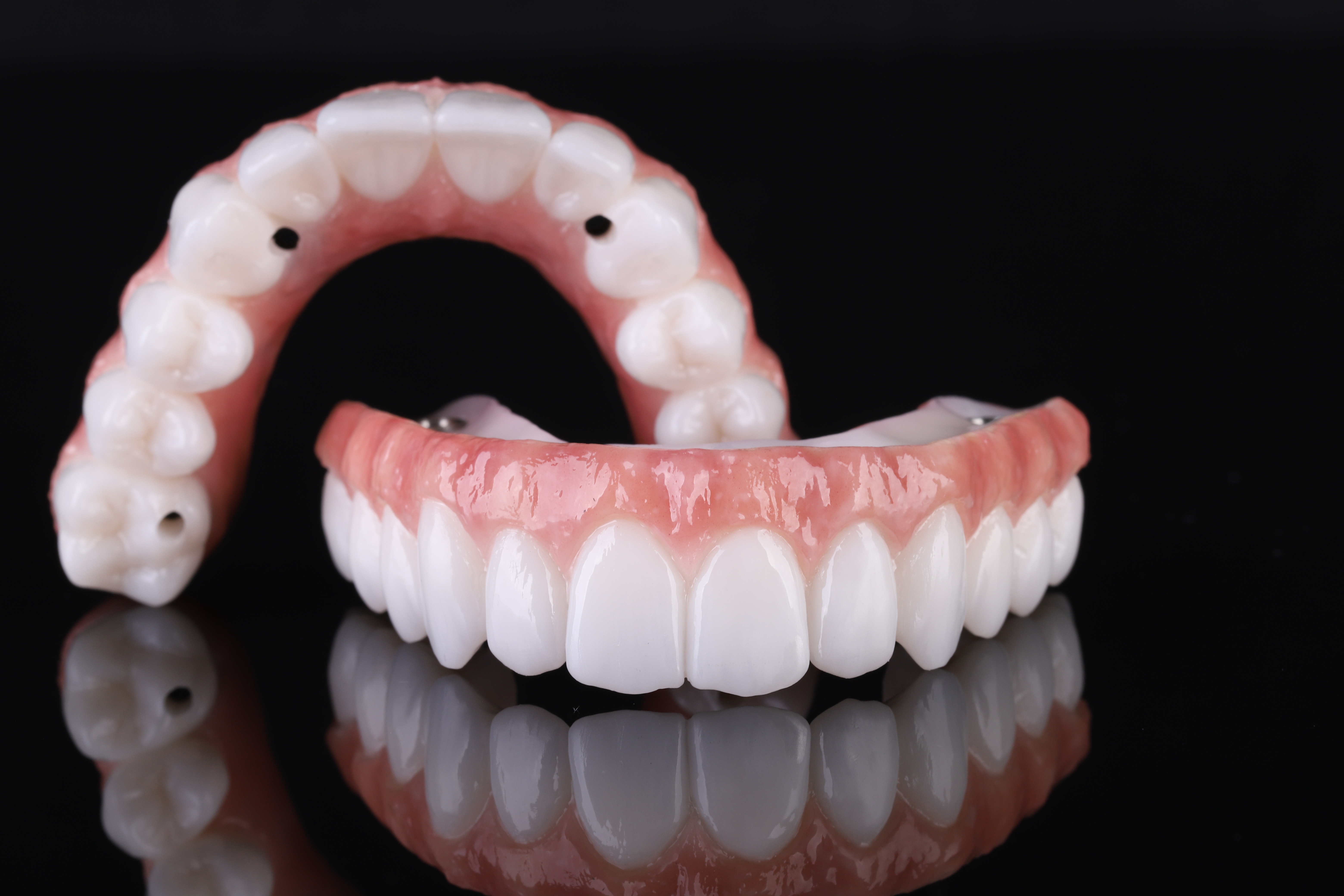 Two-part hybrid restoration
